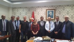 FÜAB YÖNETİM KURULU BAKANLIK ÜST DÜZEY YETKİLİLERİ ZİYARET ETTİ