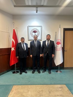 FÜAB’dan Bakan Yardımcısı Ahmet Gümen’e Ziyaret