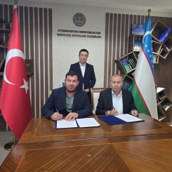 TÜRKİYE VE ÖZBEKİSTAN ARASINDA FİDANCILIKTA TARİHİ ADIM