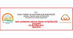SERT ÇEKİRDEKLİ MEYVE TÜRLERİNİN FİDAN ÜRETİMİ SORUNLARI MASAYA YATIRILIYOR.